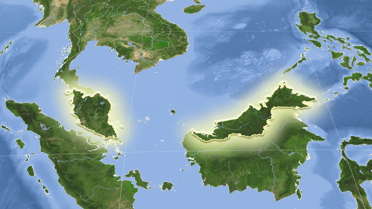 live carte satellite de la malaisie