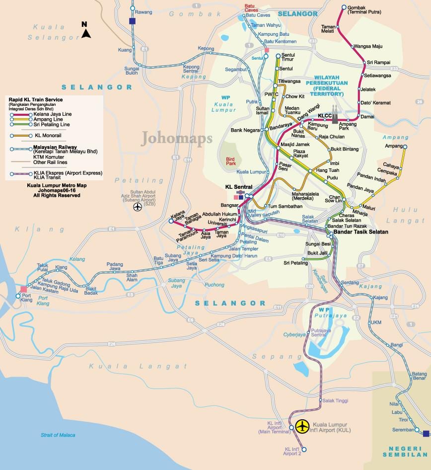 la malaisie plan de métro