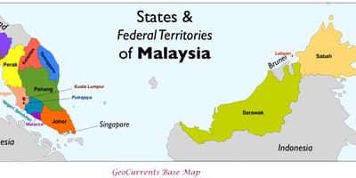 La malaisie carte gratuite