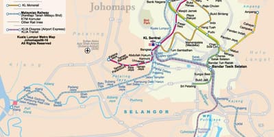La malaisie plan de métro