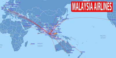 Carte de la malaisie itinéraire